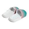Adidas Originals Adilette Lite Casual Non-Slip Durable Outdoor Slippers Kids Footwear White Blue Pink GX2104