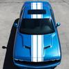 Kit samolepek pruhů na kapotu, střechu a zadní kufr pro Dodge Challenger SXT RT Rally Racing styl vinylové nálepky auto tuningové příslušenství