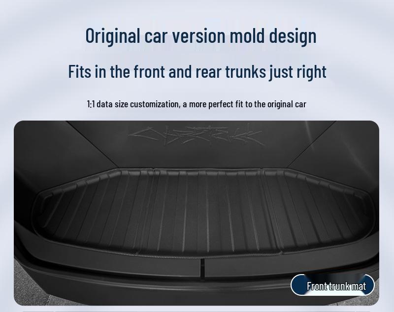 TPE All-Weather Eco Floor & Trunk Mats for Tesla Cybertruck