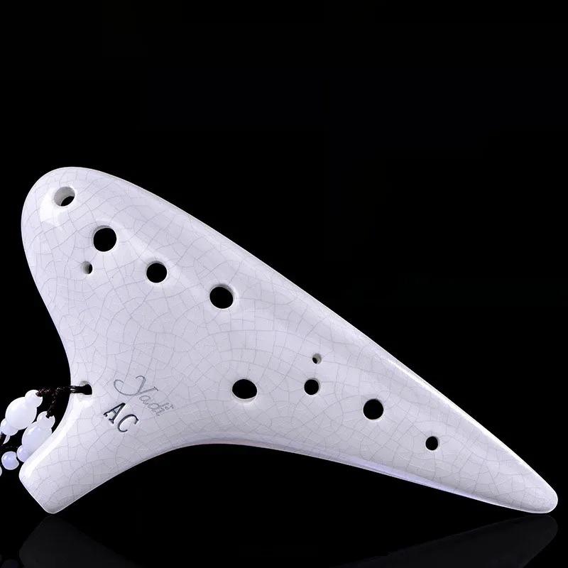 Ocarina 12 Holes Alto Tone C Sound Therapy Orff Instruments Ocarina of Time Professional Musical Instrument Offers Accessories Legend Ocarinas