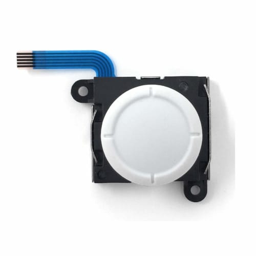 Replacement Analog Joysticks for Switch Lite, 2 Joystick Right/Left Sensors, Repair Tool Kit Includes Tri-Wing, Cross Screwdriver, Pry Tool + 4 Thumbs