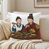 Fantasy Anime B-Bon Appetit Your Majesty Cushion Cover Linen Pillowcase Soft For Sofa Bed Home Room Decor