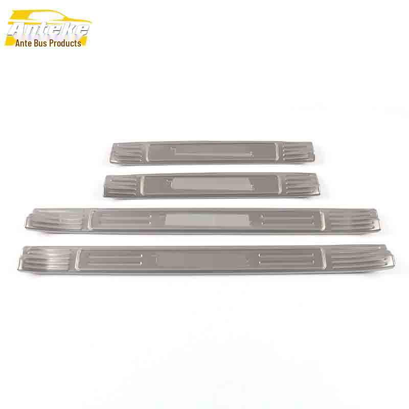 Tiggo 3X Door Sill & Bumper Strips: Stainless Steel Anti-Scratch Welcome Pedals