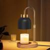 New for Creative Design Flameless Adjustable Aromatherapy Wax Melting Lamp Solid Wood Essential Oil Candle Melting Table Lamp