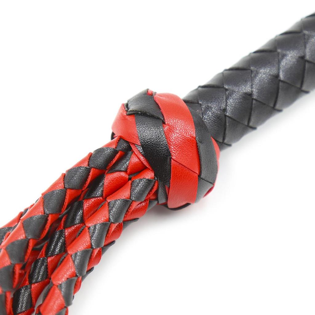 Whip BDSM Sex Toys Flap Butt Twist Braid 62+16cm PU Couple Game Props Bondage Cosplay