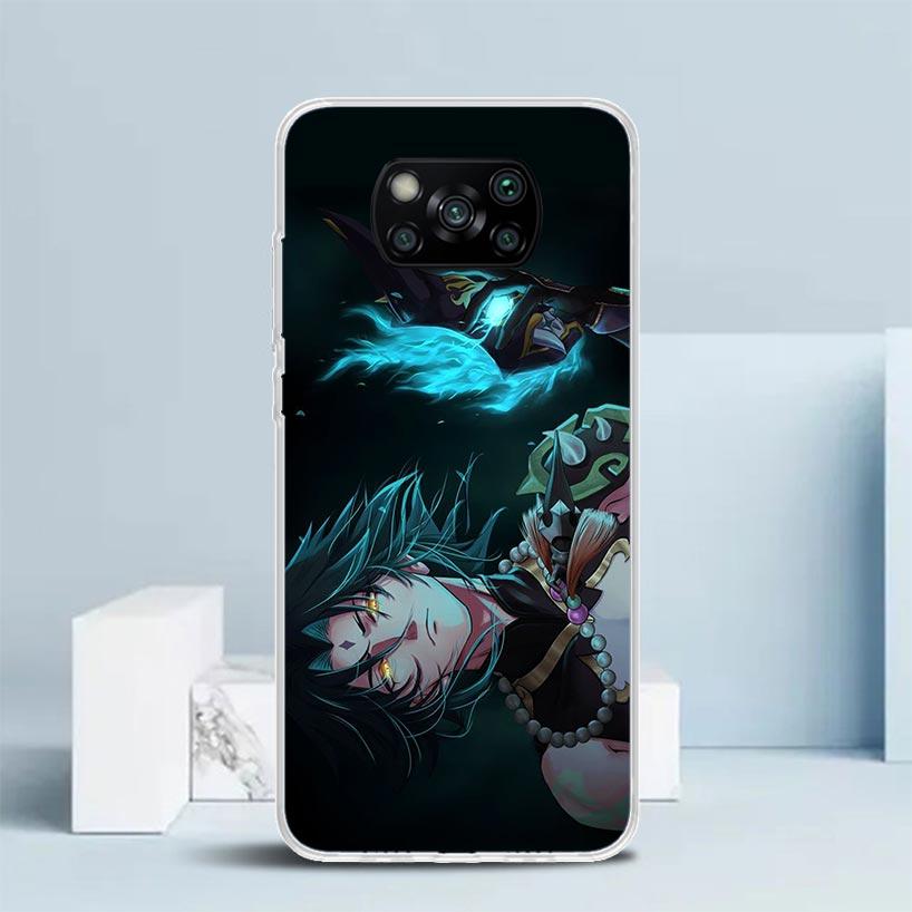 Xiao Genshin Impact Phone Case For Xiaomi Poco F7 Ultra X5 X6 X7 Pro M7 Redmi 15C 15 13C 13 12C 12 10C 10 10A 9 9C 9A 9T Cover P