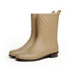 Supercamite Women S Non Slip Medium Rain bootS faShion Model