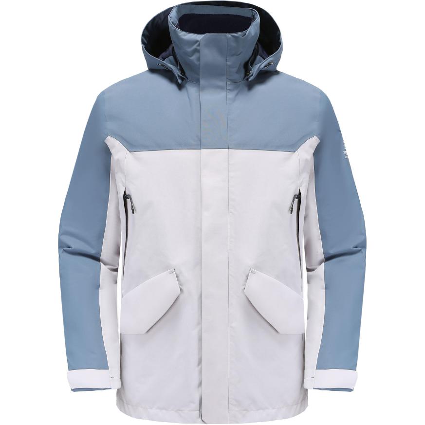 

DECATHLON TRIBORD Sailing 300 Removable Cap Warm Windproof Waterproof Outdoor Recreational Sports Zip Jacket Men s Zinc Grey S-170/88A