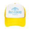 Belvedere Logo Youthful Style Baseball cap AntiAging Camping Denim Sports Cap