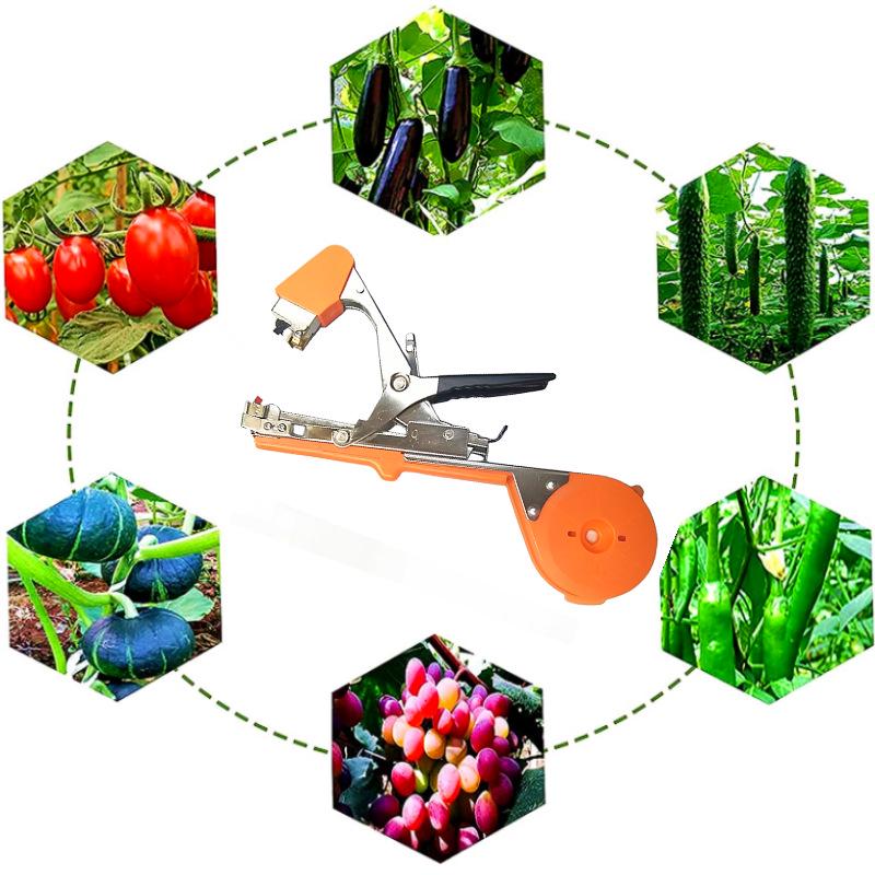 Portable Vine Tying Machine for Cucumber, Grape, Eggplant, and Tomato Plants