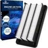 CA12050 Replacement Engine Air Filter, Efficient Filtration Offers 99% Air Purification, Fit For Honda Civic 1.5L L4(2016~), CR-V 1.5L L4 (2017-),