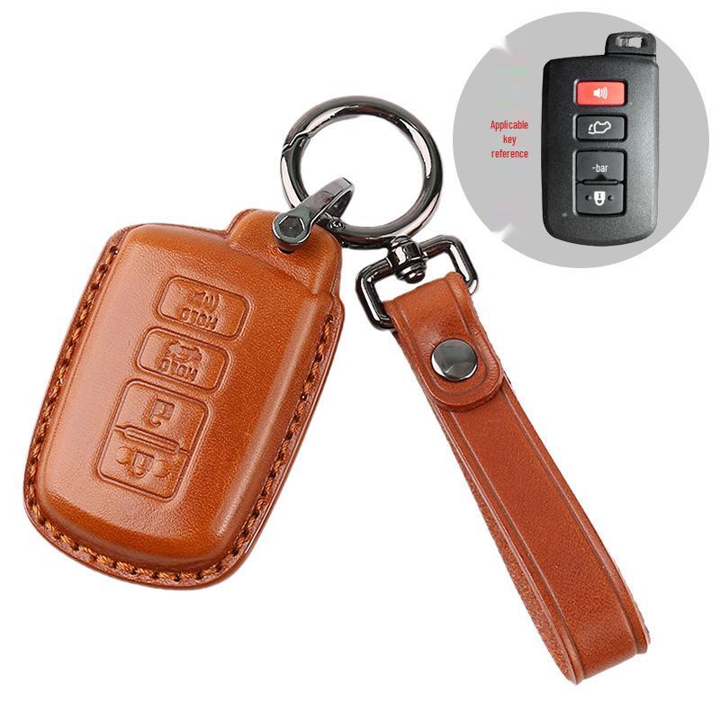 Toyota Genuine Leather Key Case for Avalon, Camry, Corolla, Highlander, RAV4
