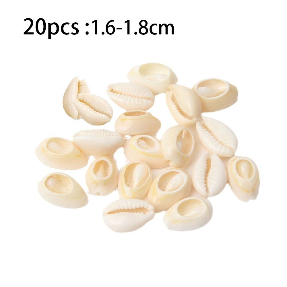 Nature Spiral Cowrie Shell Loose Beads 14~20mm for DIY Earring Jewelry Hair Ornament Wedding Favors Drift Bottles Craft Material