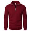 Uomo Autunno Inverno Uomo Felpa con Mezza Zip Collo Alto Manica Lunga Raglan Felpe con Cappuccio Calda Streetwear Cappotti da Lavoro Yasheng