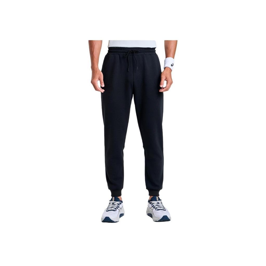 Asics Fashionable Comfortable Moisture-Wicking Quick-Dry Knitted Sports Pants Men Bottoms Black 2031E861-001
