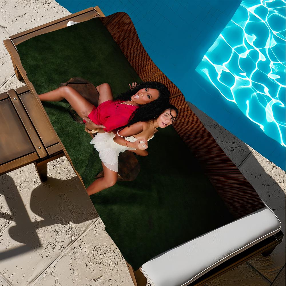 A LITTLE VENGEANCE Jessie Reyez Towel Beach Bath Quick-Drying Lightweight Portable Sauna Camping Swim Pool Travel
