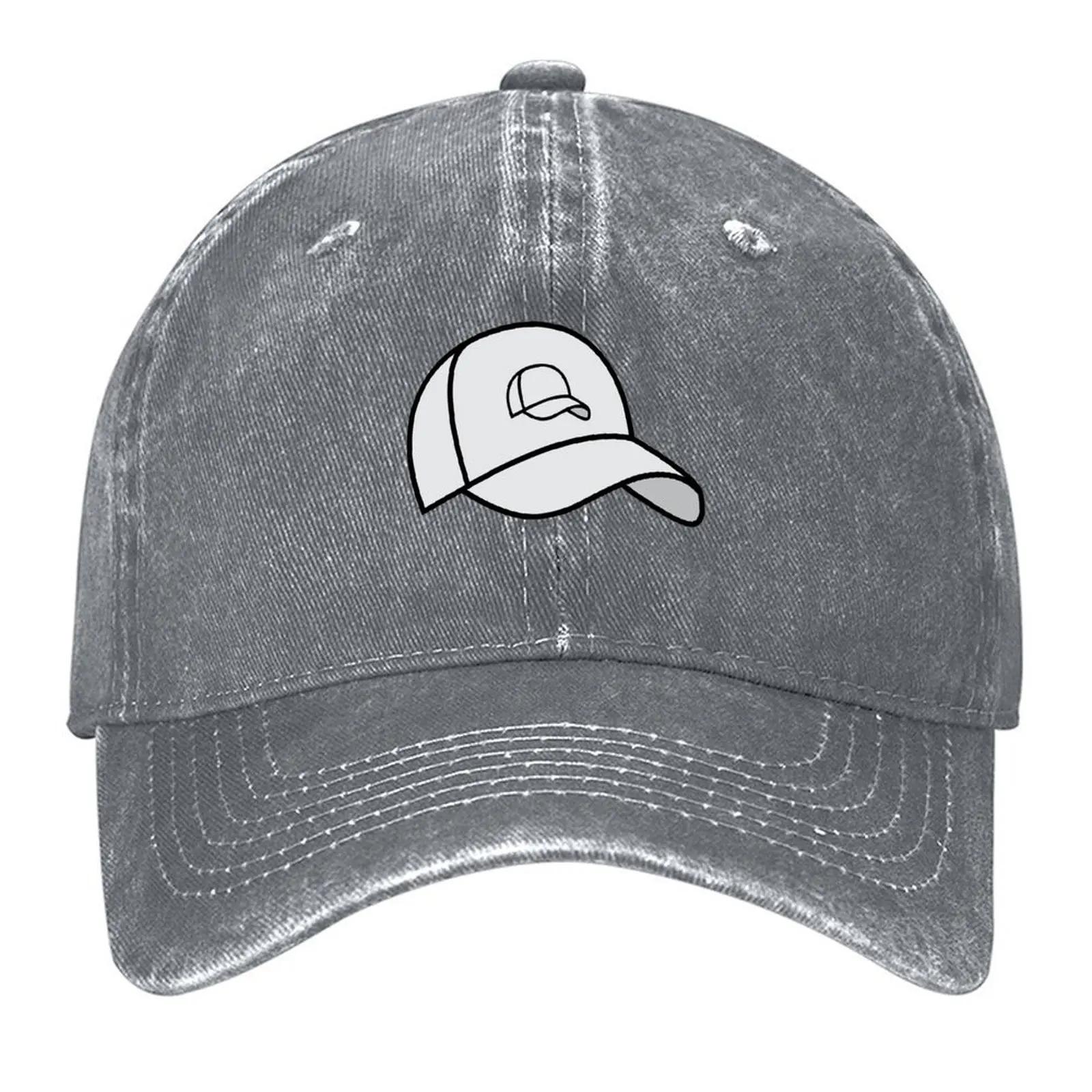 The Hat-Hat (White) Baseball Cap Anime Hat summer hat Wild Ball Hat Gentleman Men s Baseball Women s