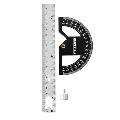 Woodworking Protractor Angle Measuring Edge Ruler Finder Portable Adjustable Woodworking Tools For Industrial Woodworkers