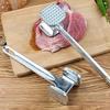 2pcs/Home Use Double-Sided Meat Tenderizer Steak Hammer Meat Mallet Kitchen Utensil