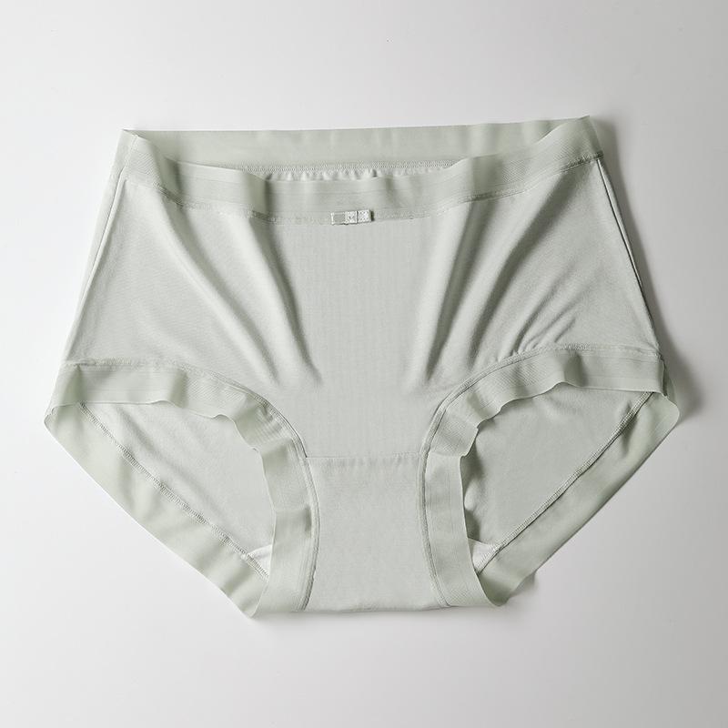 Female Spring and Summer Soft Waxy Comfortable High Elastic Pure Cotton Bottom Crotch Underwear