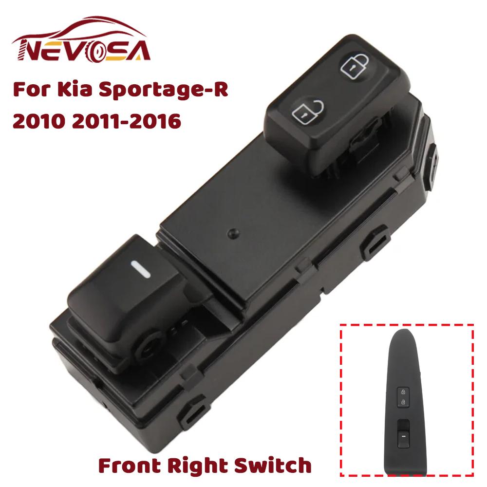 Front Right Side For Kia Sportage-R 2010 2011 2012 2013 2014 2015 2016 Power Window Switch Control Passenger Button 93575-3W100