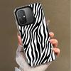 Zebra Stripe Black White Soft Phone Case for Xiaomi Redmi 15C 15 14C 13C 12C Poco X5 X6 X7 Pro X3 F8 F7 Ultra M8 13 12 Cover Bac