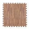OEING Interlocking Wood Grain Foam Play Mat