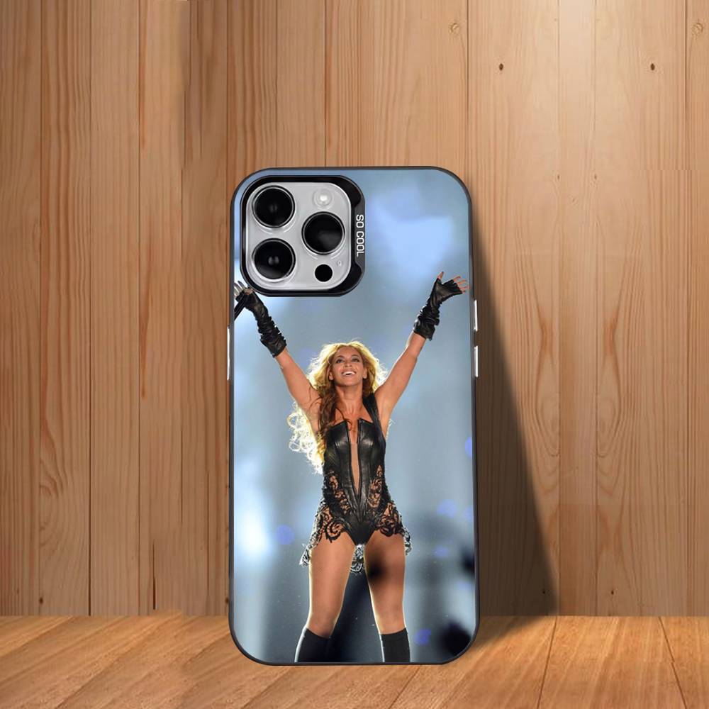 

Singer B-Beyonce Hot Phone Case For iPhone 17,16,15,14,13,12,11,Mini,Pro,SE,MAX White Matte Shockproof Cover iPhone13promax