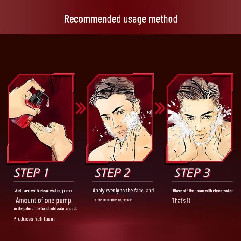 CHANDO Men's Himalayan Dragon's Blood Oil Control Skincare Set