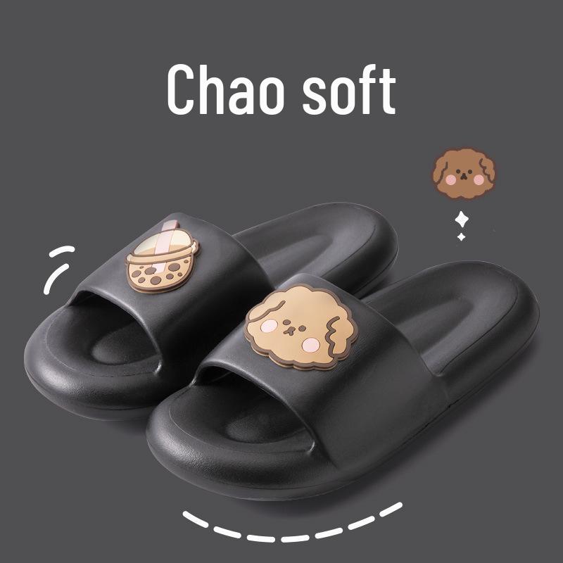 Trendige Rutschfeste Damen Sommer Hausschuhe - Dicke Sohlen, Tragekomfort, Lässige Outdoor & Zuhause Badesandalen