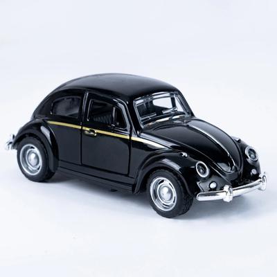 Classique 1: 36 Tours Alliage Double Porte Rétro Coccinelle Voitures Modèle Garçons Et Enfants Anniversaire Jouets Cadeaux Mini Véhicule Ornements