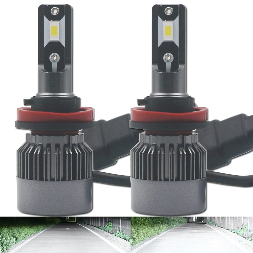 Eseastar H11 H8 H9 LED Headlight, Fog Light, Bulb, Explosion, Instant Activation, Optical Axis