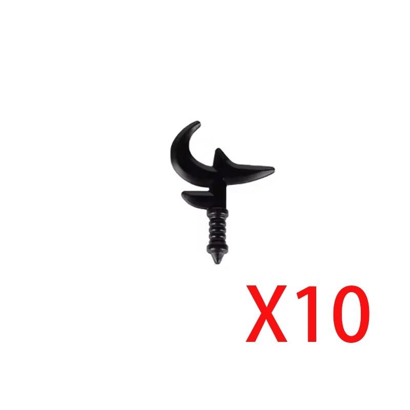 MOC Three Kingdoms Building Blocks Accessories Soldier Weapons Military Shield Sword Helmet Shoulder Armor Wings Mini Brick Toy