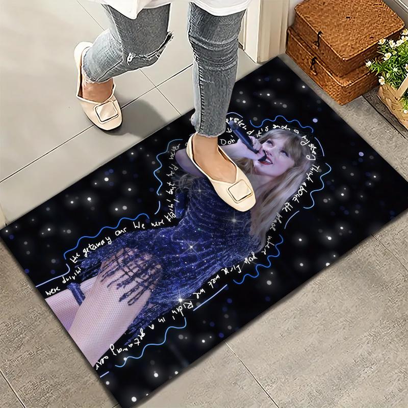 Taylor Swift Carpet Rug for Living Room Bedroom Home Sofa Decoration,Kids play Nonslip Floor Mat