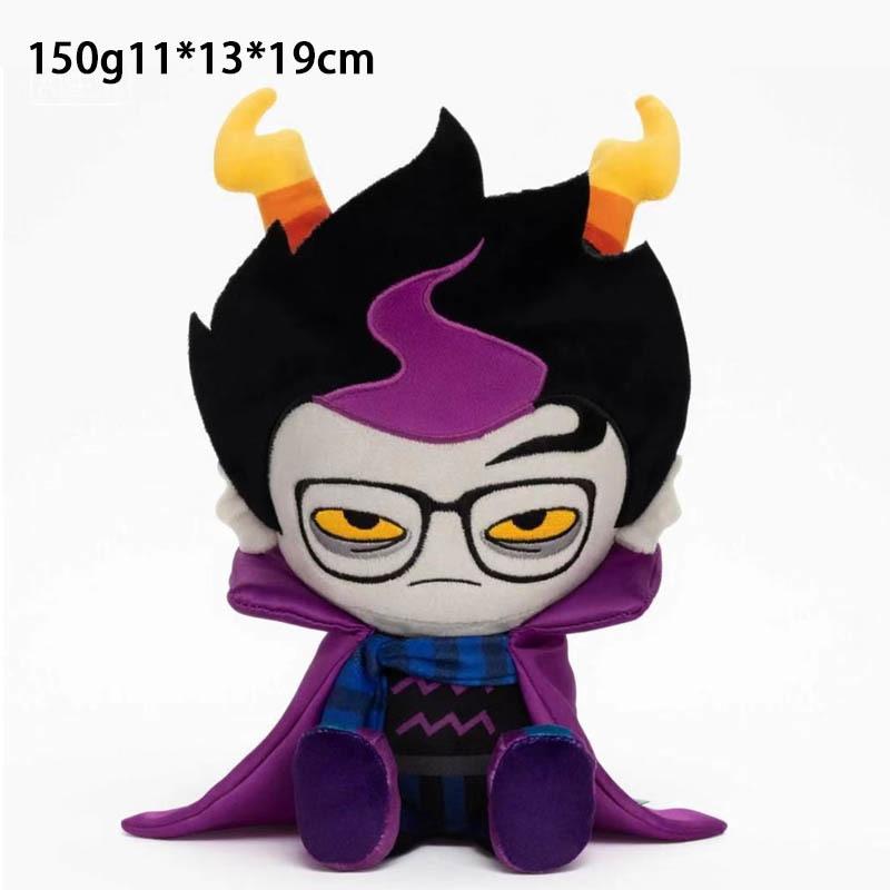 Peluche Homestuck Eridan Jeux Kanaya Maryam Poupées en Peluche Feferi Peluche Anime Cadeau d'Anniversaire Noël black