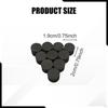 10 Pieces Drum Trigger Sponge Column DIY Electronic Good Elastic Replacement Black 20mm High