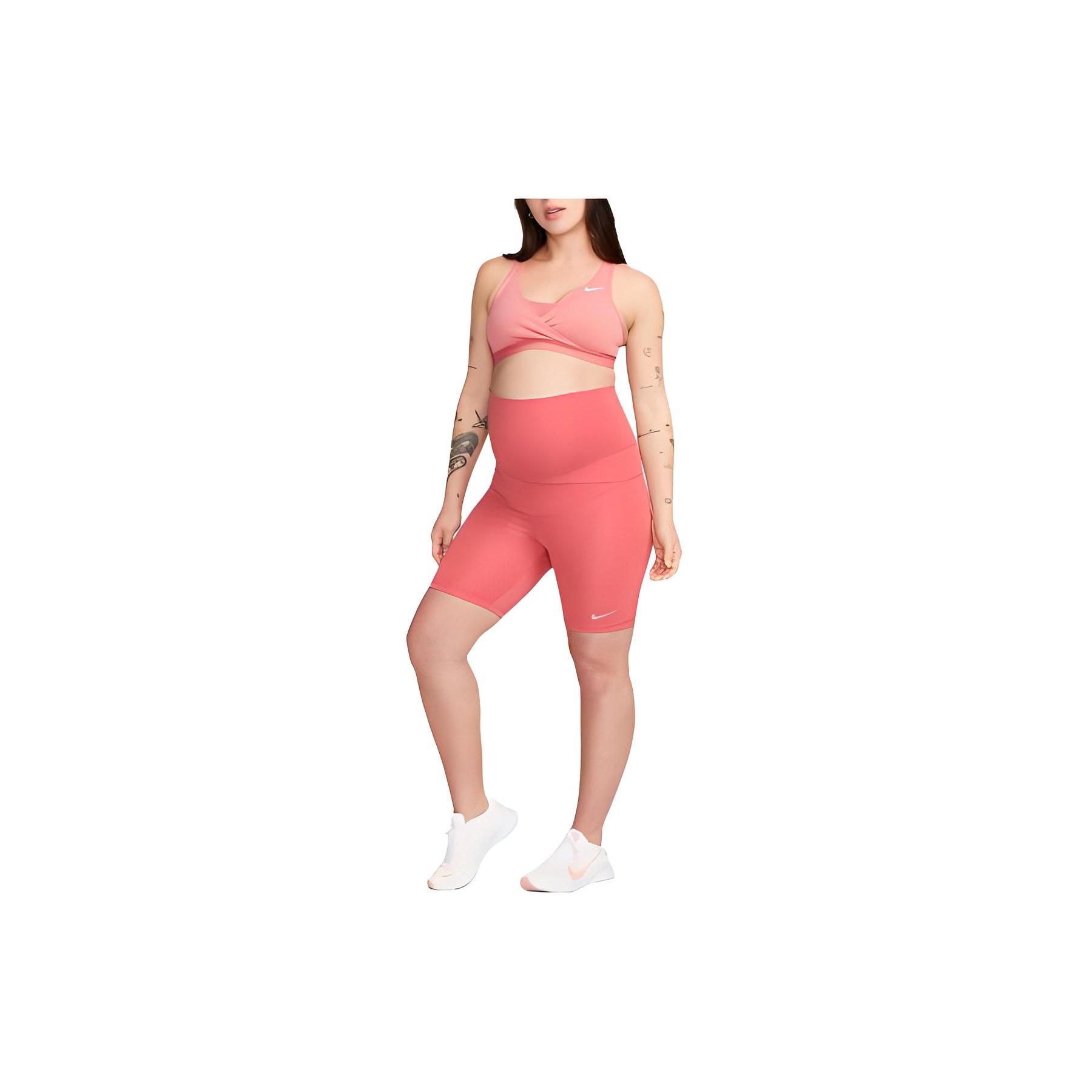 

New Nike Pregnant Mom Series Sports Shorts Women s Pink DN1815 M