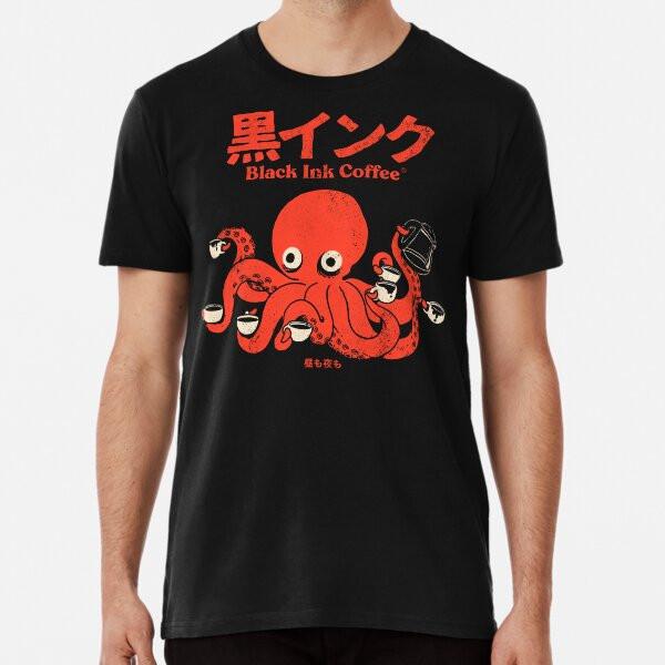 Black Ink Coffee T-Shirt S-5XL Best T-Shirt