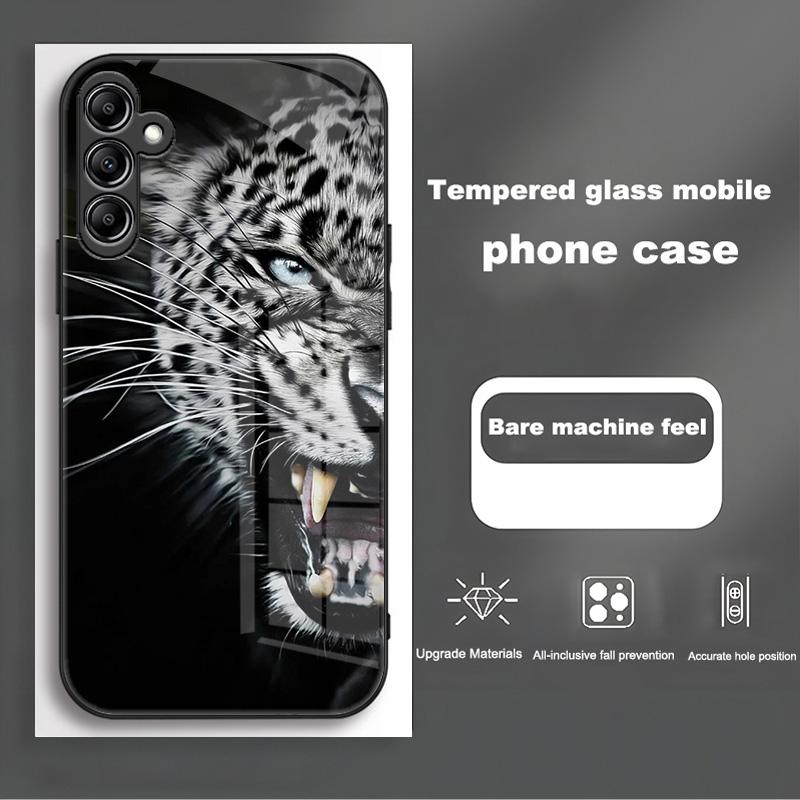 For Samsung Galaxy A56 Case SM-A566B Fashion Painted Cover Tempered Glass Case For Samsung A16 A26 A36 Galaxy A56 5G Shell Coque