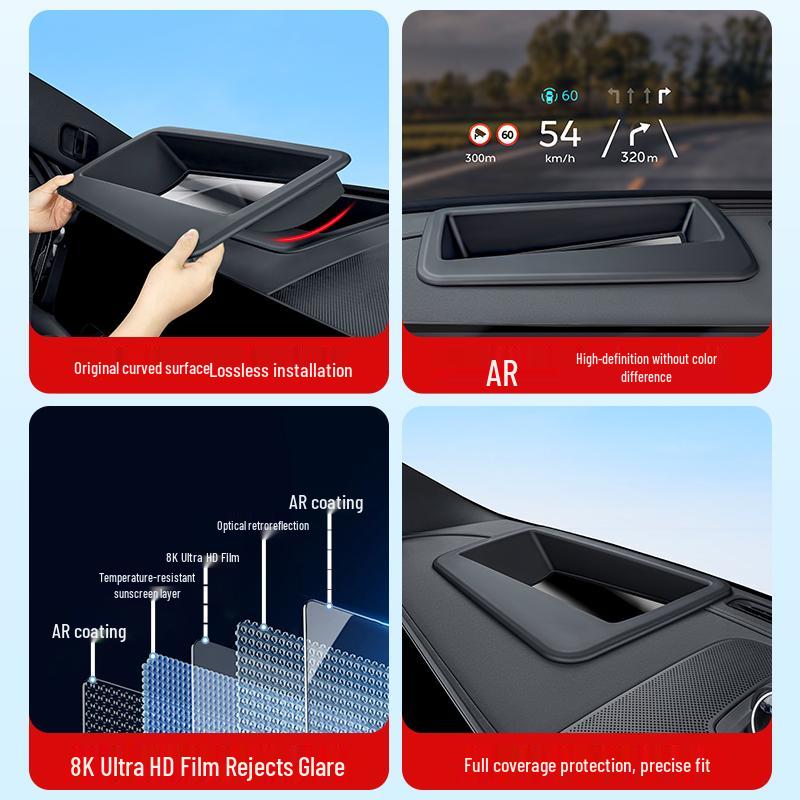 AITO M8 HUD Protective Cover: Dust & Scratch Protection for Car Interior