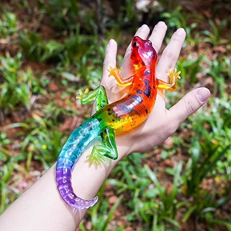 Animal epoxy resin mold, snail frog lizard shape silicone mold, used for epoxy resin casting wall tabletop, home decoration