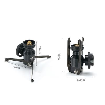 Folding Aluminum Alloy GasStove Adapter Tripod GasLamp Stoves Bracket Outdoor Cartridge Furnace