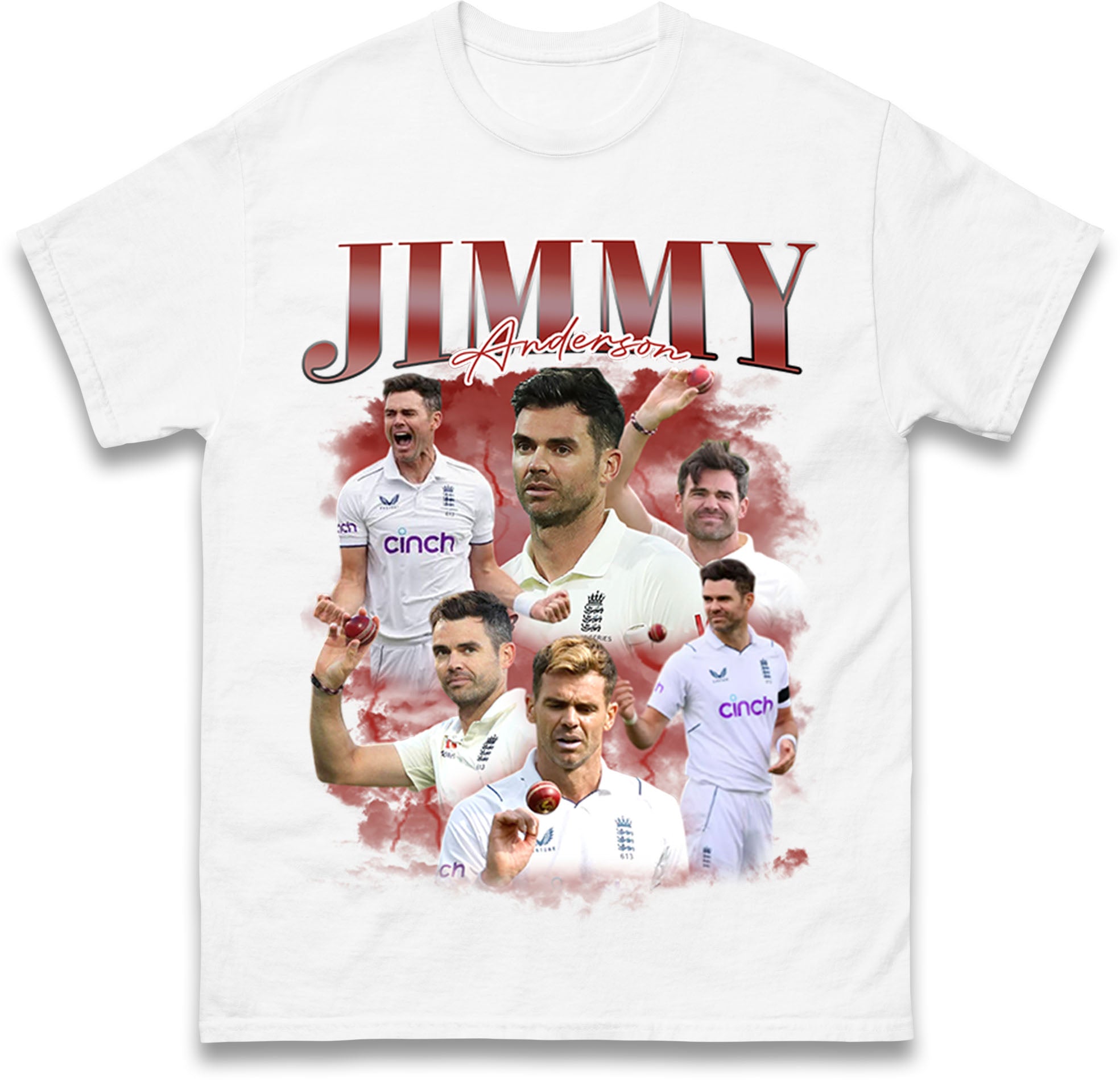 Jimmy Anderson Bootleg Mens T Shirt Womens Tops Tees S