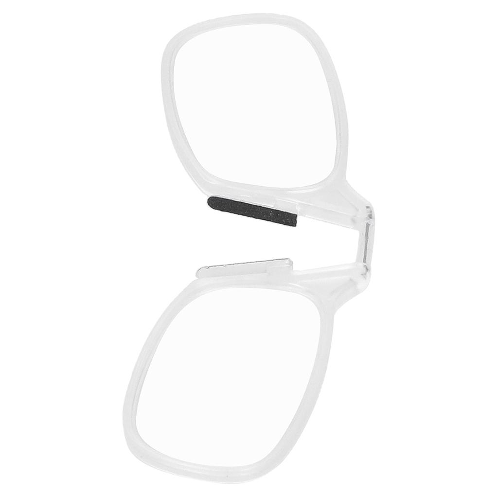 Blaulichtfilter Klemm-Nasen Lesebrille Stilvolle Pince-Nez Art Alterssichtigkeit Brille