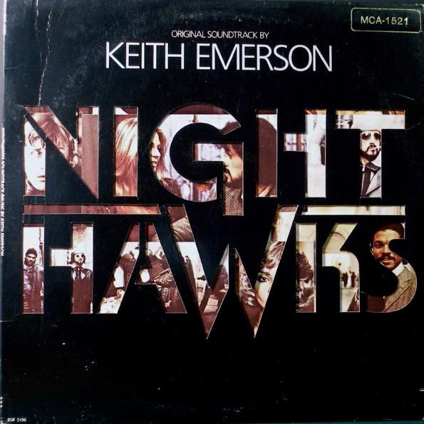LP Record KEITH EMERSON - Nighthawks (Original Soundtrack) BSR5196 Backstreet Reco 1981 US Soundtracks & Musicals Used
