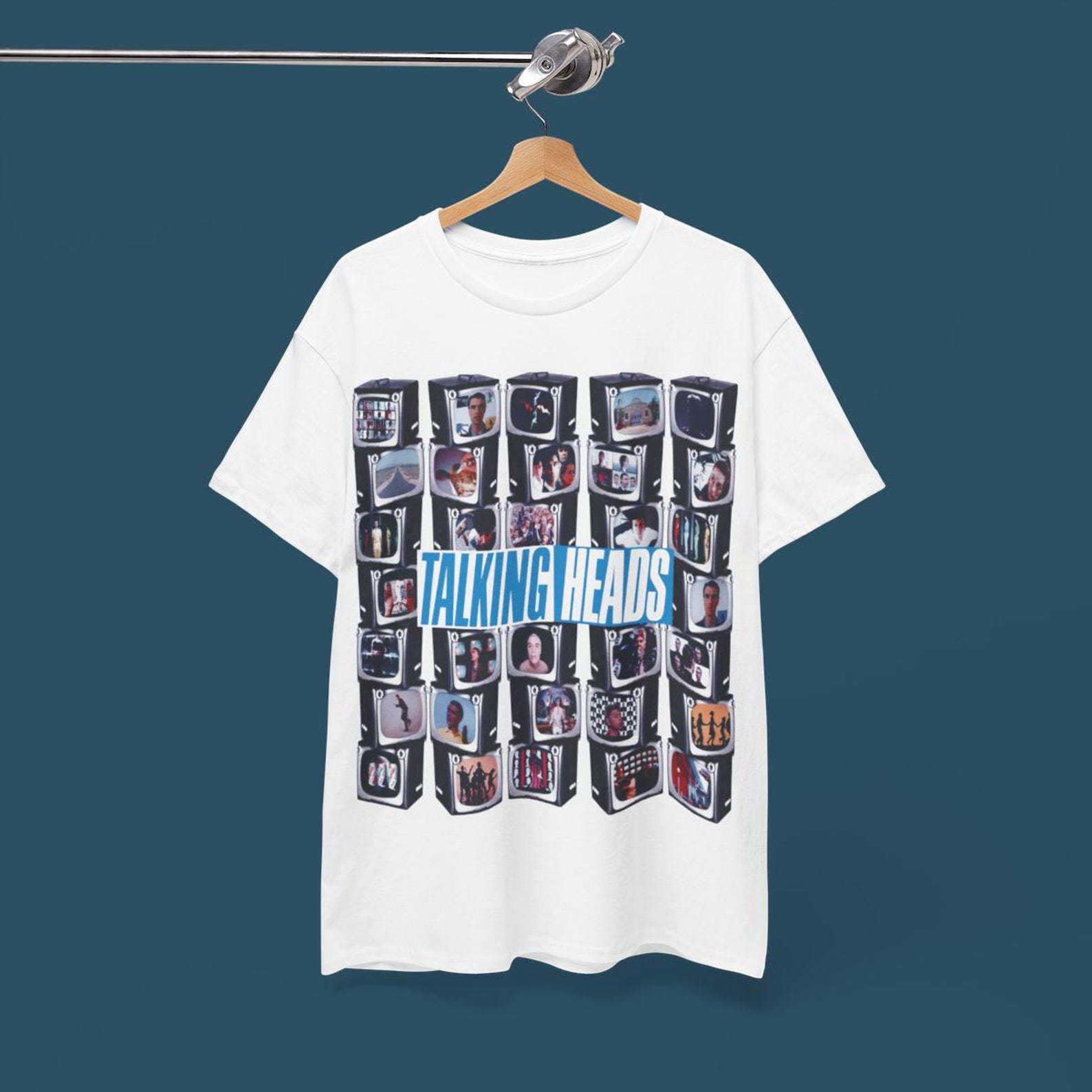 Talking Heads T shirt - 80s New Wave Post Punk Band Tee M