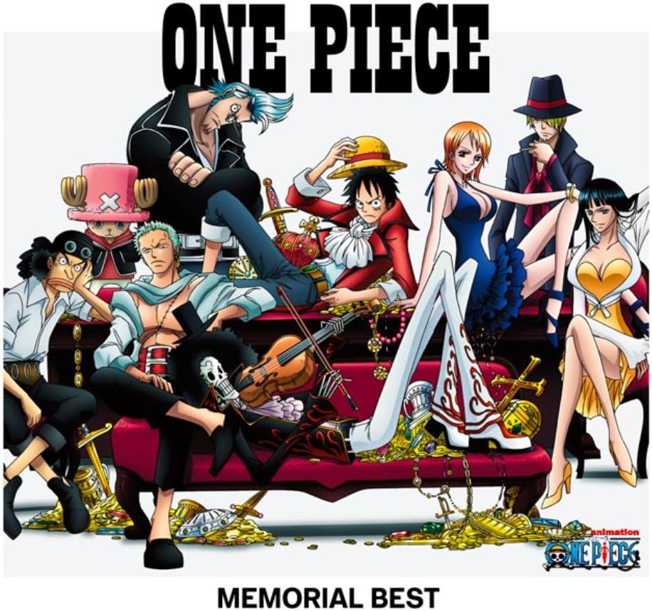 CD ANIME - ONE PIECE MEMORIAL BEST AVCA297023 AVEX 2010 Japan Obi Anime/Game