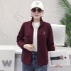 Autumn Winter Women's Versatile Stand Collar Sporty Coat