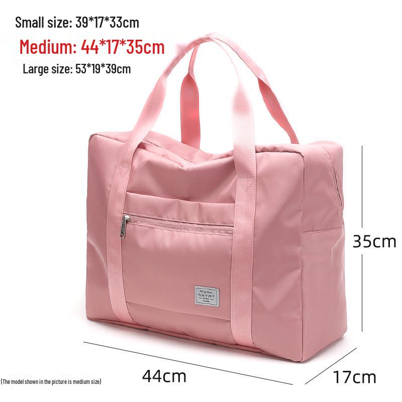 

Large Capacity Lightweight Travel Bag for Short Business Trips and Maternity Storage Small темно-рожевого кольору
