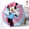 Minnie Mouse Themed Automatic Opening and Closing Umbrella, Brightly Colored 8-rib Portable Umbrella, Suitable for Men and Women, A Perfect Gift for C